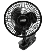 RAM 150mm (6") Clip On Fan - 15W - EU Plug