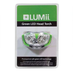 Green LED Head Torch