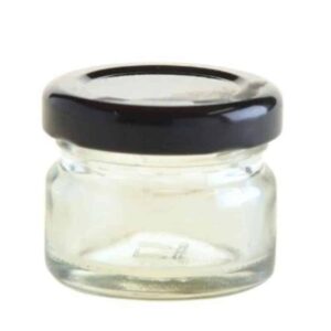 Jar 28ml Black Lid