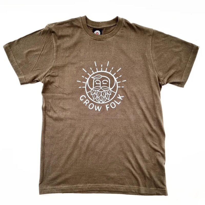 Grow Folk T-shirt Forest Green