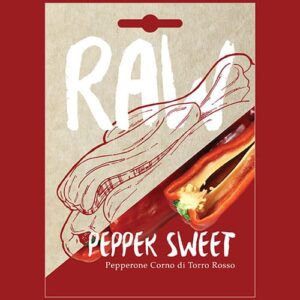 Pepper Sweet Pepperone Corno di Torro Rosso