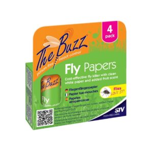 Fly Papers Insect Control - 4 Pack