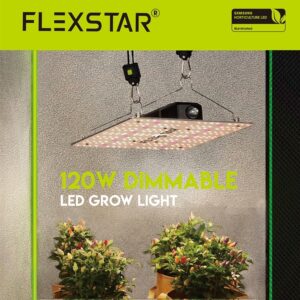 Flexstar LED Grow Light Dimmable 120W