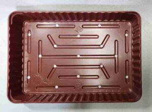 Open Tray Deep - Holes - 28cm x 40cm x 7cm