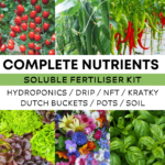 Hydroponic Nutrients Soluble Fertiliser Complete