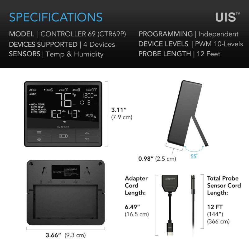 AC Infinity Controller 69 Pro UIS