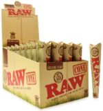 RAW Pre-rolled King Size Cones - Box of 96 Cones