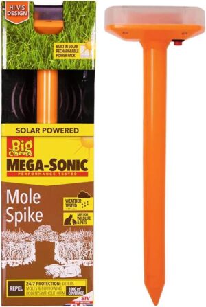 Solar-Powdered Sonic Mole Spike