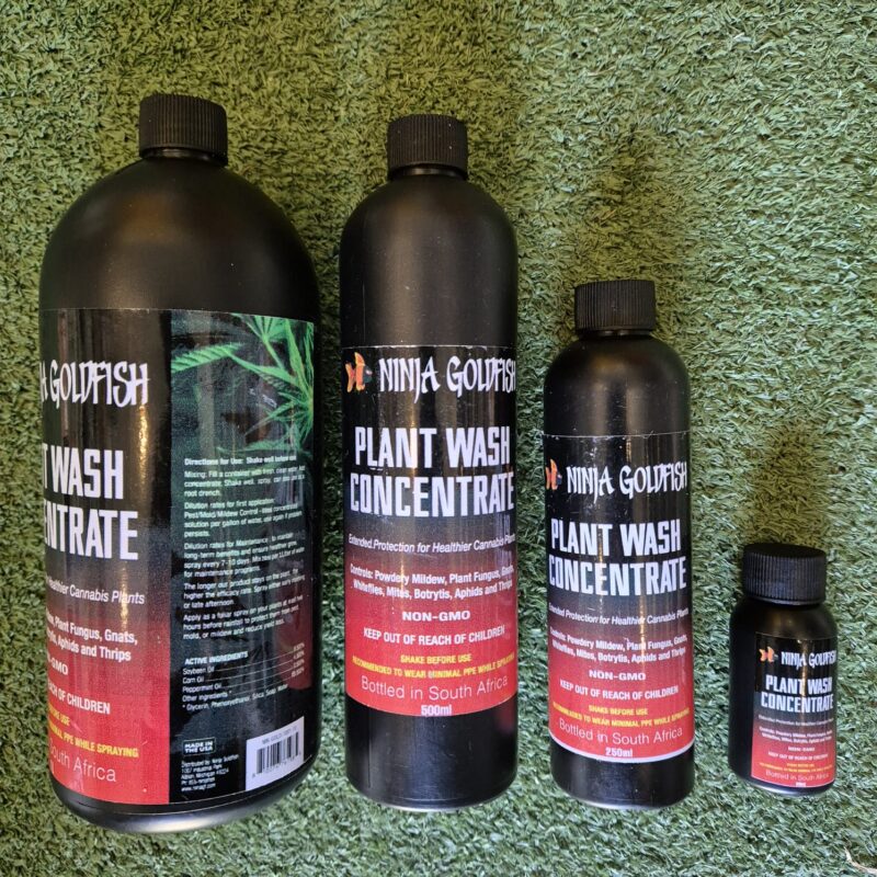 Ninja Goldfish Plant Wash Concentrate Natural Pesticide South Africa