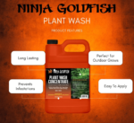 Ninja Goldfish Plant Wash Natural Pesticide