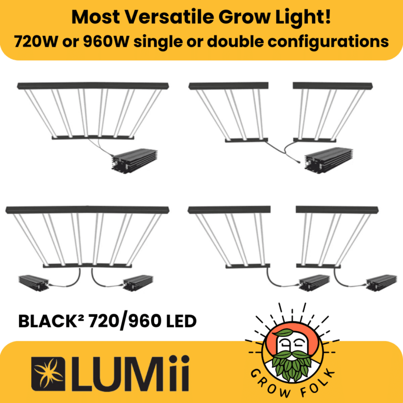 BLACK² 720W 960W LED