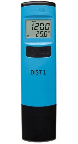 Hanna HI98301 DiST 1 Waterproof TDS Tester, 0 to 2000 ppm