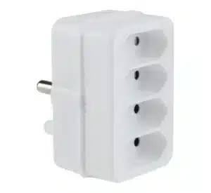 Plug Adaptor 4x 2 Pin