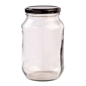 Jar 1L with Black Lid