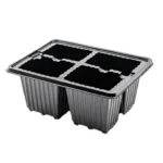 4 Cavity Deep Seedling Trays - Bundle of 5