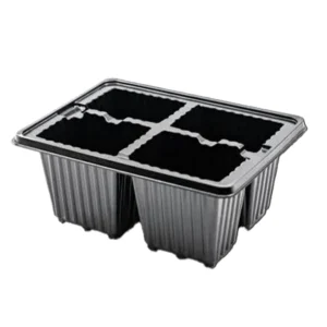 4 Cavity Deep Seedling Trays - Bundle of 5