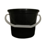 5L Bucket Black With Lid