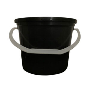 5L Bucket Black With Lid