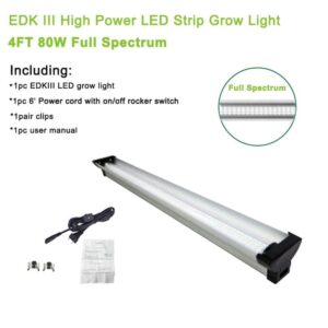 LED Grow Light Bar 80W Full Spectrum