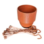 Emma Hanging Plant Basket 25cm - Terracotta