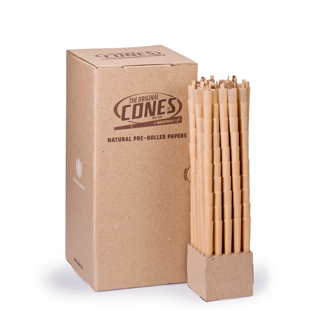 Mountain High Natural Cones King Size Box of 1000 1 Mountain High Natural Cones King Size Box of 1000