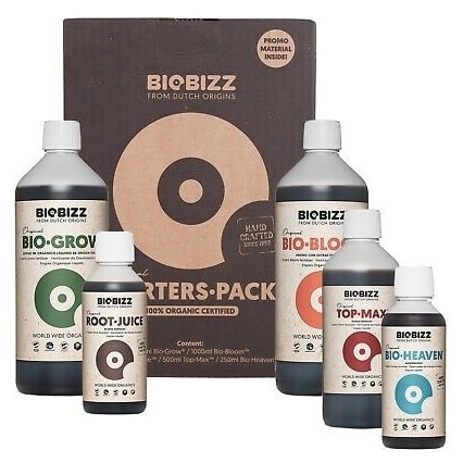 Biobizz Starters Pack Complete Organic Nutrients 1 Biobizz Starters Pack Complete Organic Nutrients