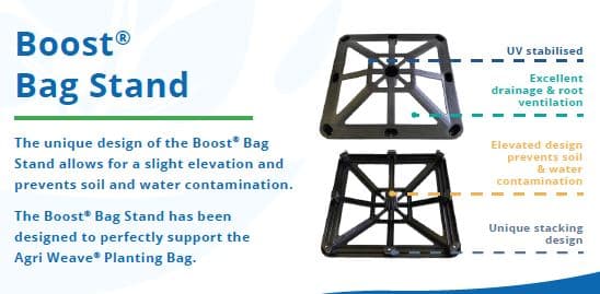 Boost Grow Bag 45L with Stand 2 Boost Grow Bag 45L with Stand - Image 2