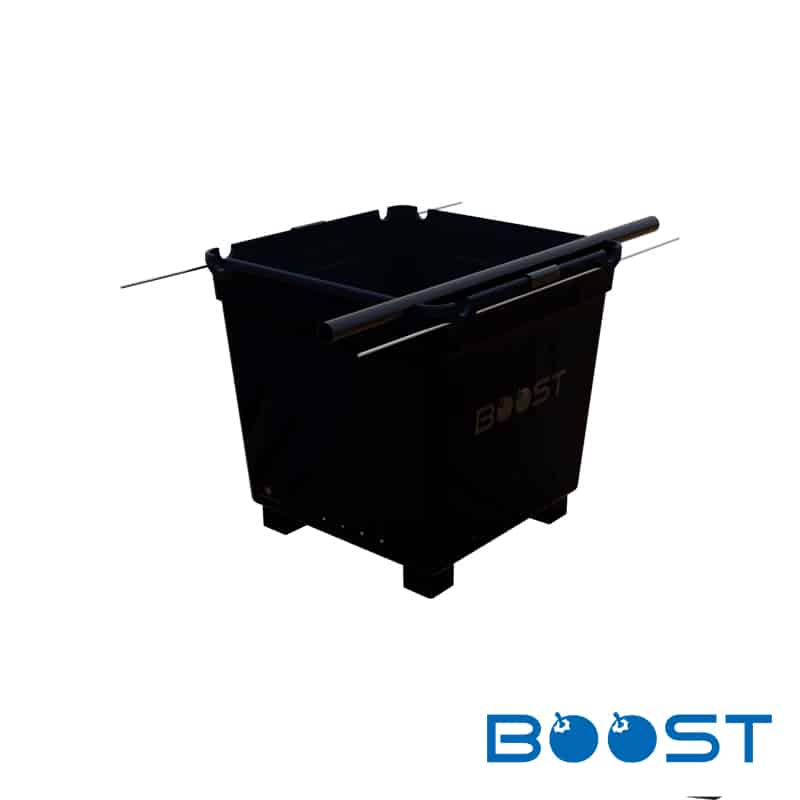 Boost Pot Square 25L Dark Grey 1 Boost Pot Square 25L Dark Grey
