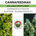 CannaFeedMax Soluble Nutrients Fertiliser Flowering Budding - Bloom Grow Kit