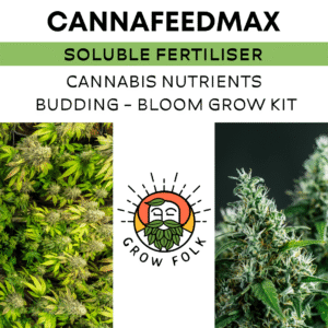 CannaFeedMax Soluble Nutrients Fertiliser Flowering Budding - Bloom Grow Kit