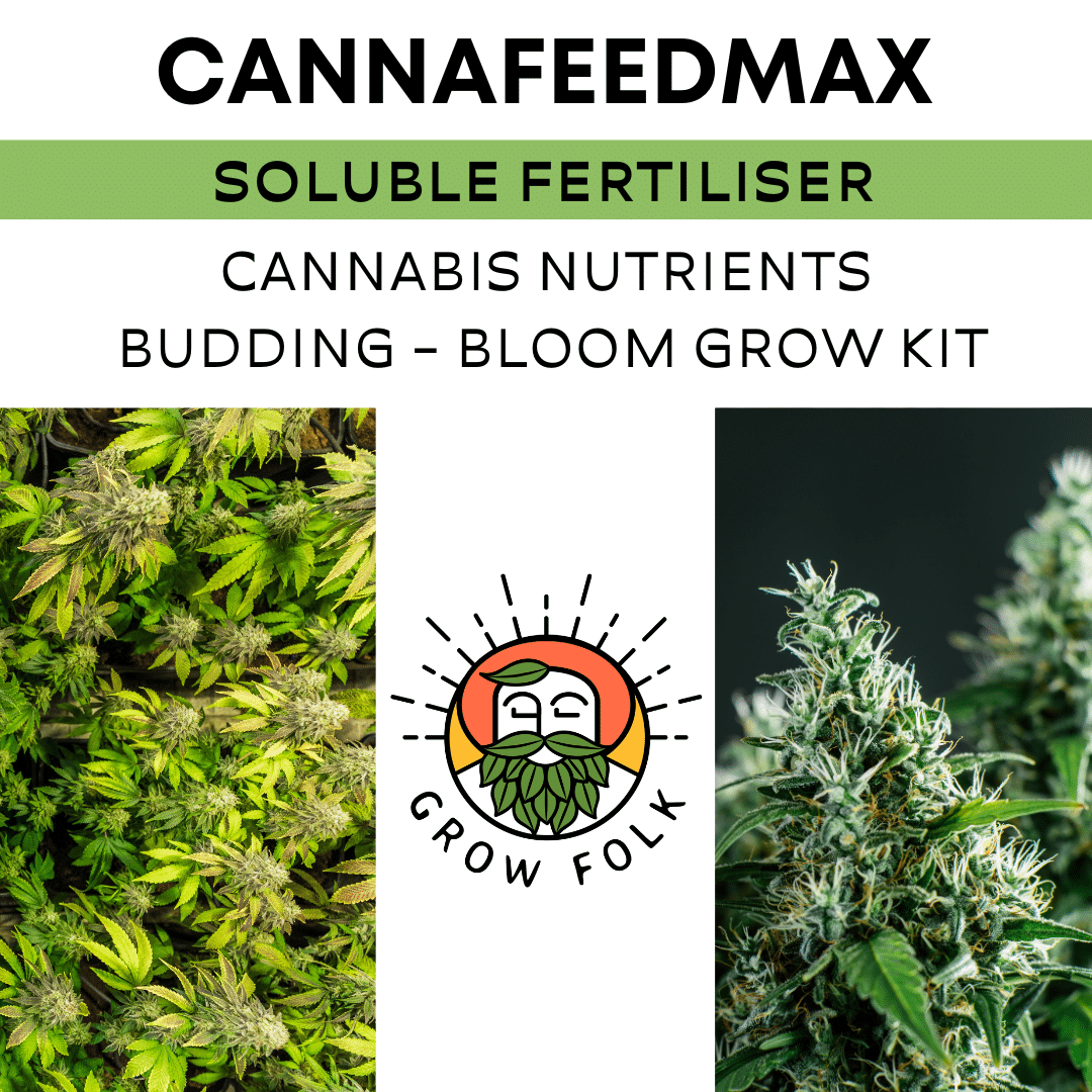 CannaFeedMax Soluble Nutrients Fertiliser Flowering Budding - Bloom Grow Kit 1 CannaFeedMax Soluble Nutrients Fertiliser Flowering Budding - Bloom Grow Kit