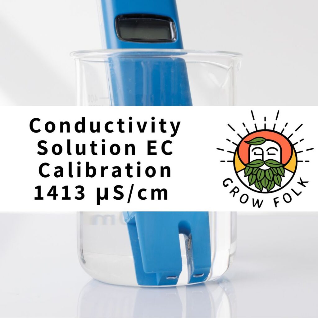 Solutionsec Conductivity Solution EC Calibration 1413 µS/cm - 500ml – GROW FOLK