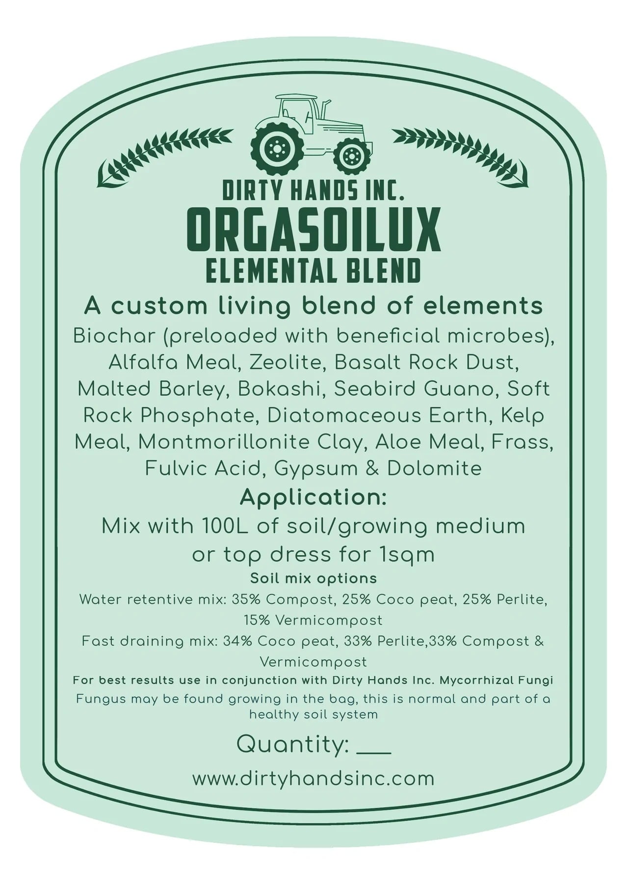 Dirty Hands Inc Elemental Blend 10L 1 Dirty Hands Inc Elemental Blend 10L