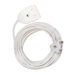 Extension Cord 3M 10A White