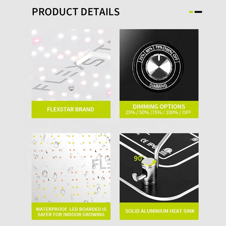 Flexstar LED Grow Light Dimmable 120W 2 Flexstar LED Grow Light Dimmable 120W - Image 2