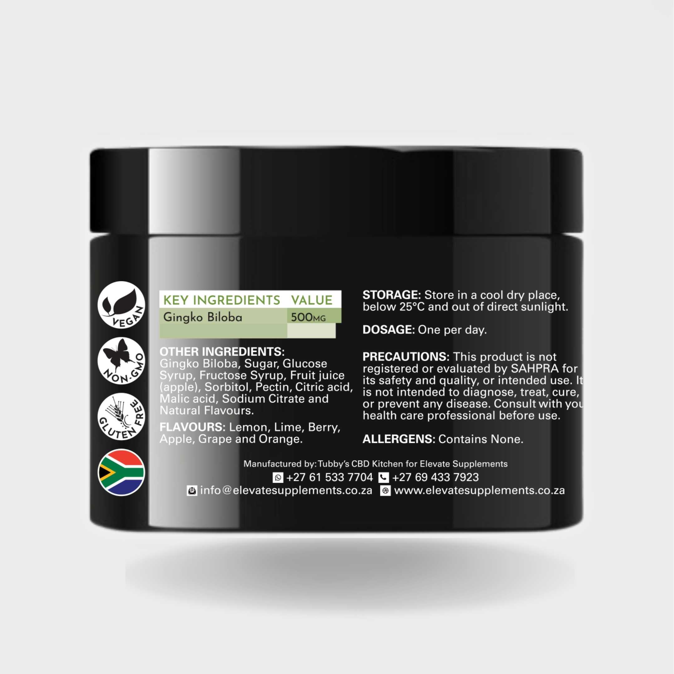 Gingko Biloba Gummies 4 Gingko Biloba Gummies - Image 4