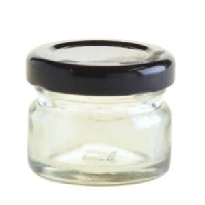 Jar 28ml with Black Lid