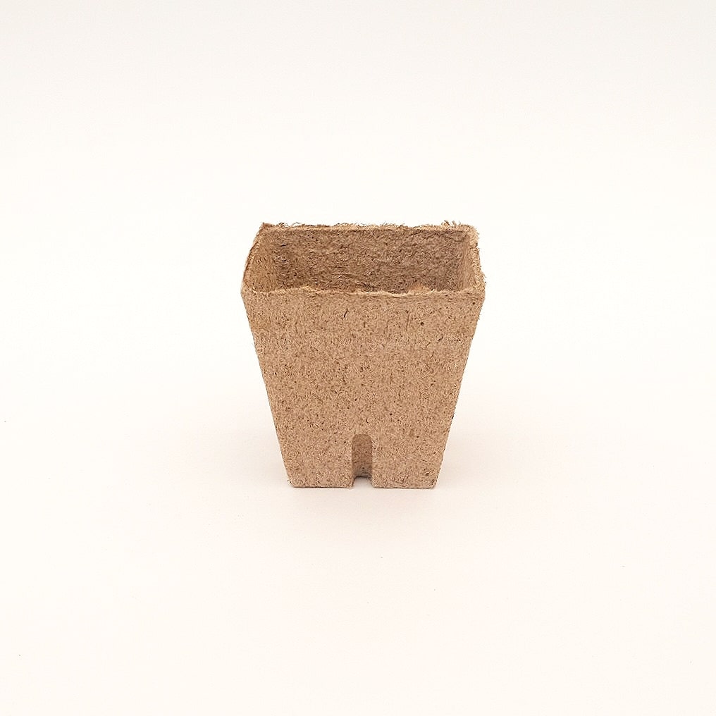 Jiffy Square Pot 8cm x 8cm - 10 pack 1 Jiffy Square Pot 8cm x 8cm - 10 pack