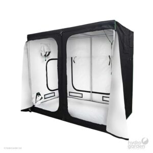 WHITE Grow Tent - 2.4m x 1.2m x 2m
