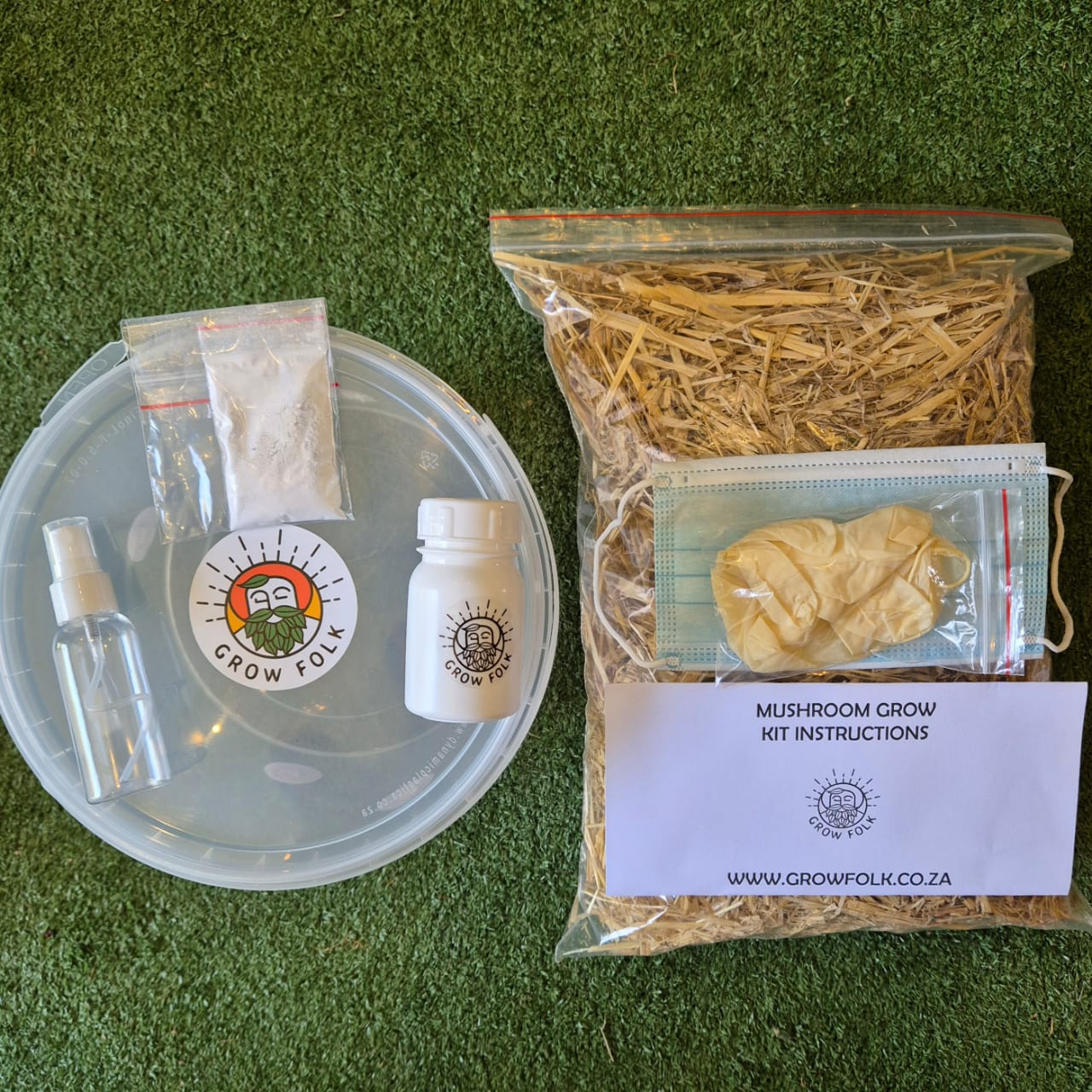 Mushroom Grow Kit - Grey Oyster 1 Mushroom Grow Kit - Grey Oyster