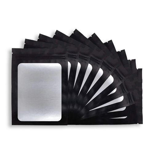 Mylar Herb Bag - Large - 160x110mm - Single 1 Mylar Herb Bag - Large - 160x110mm - Single