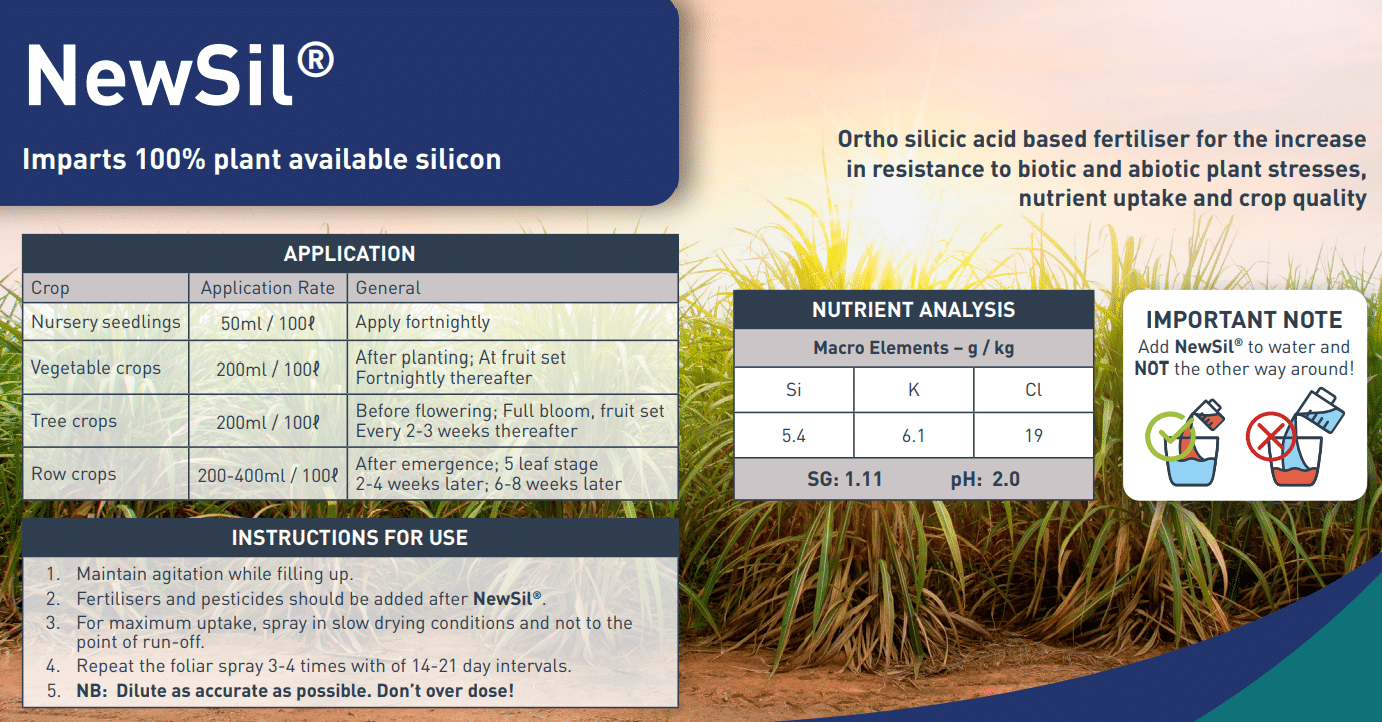 NewSil Plant Available Silicon 1 NewSil Plant Available Silicon