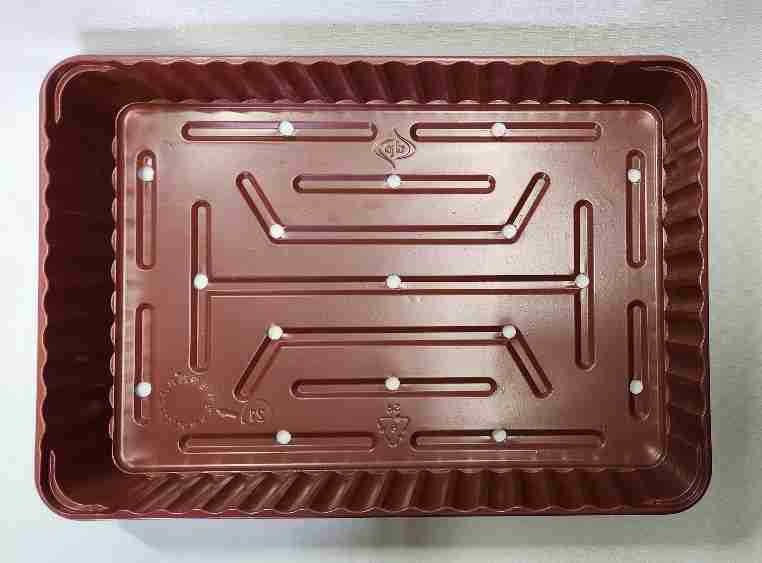 Open Tray Deep - Holes - 28cm x 40cm x 7cm 1 Open Tray Deep - Holes - 28cm x 40cm x 7cm