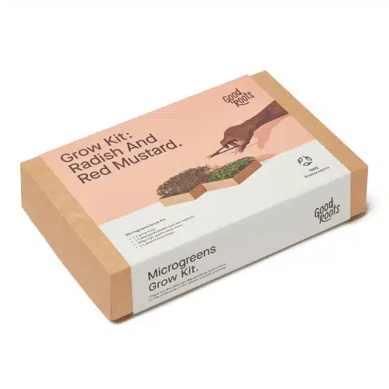 Microgreen Kit - Radish & Red Mustard 1 Microgreen Kit - Radish & Red Mustard