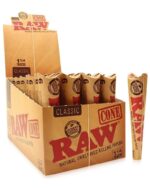 RAW Pre-rolled Cones 1 1/4 - Box of 192 Cones