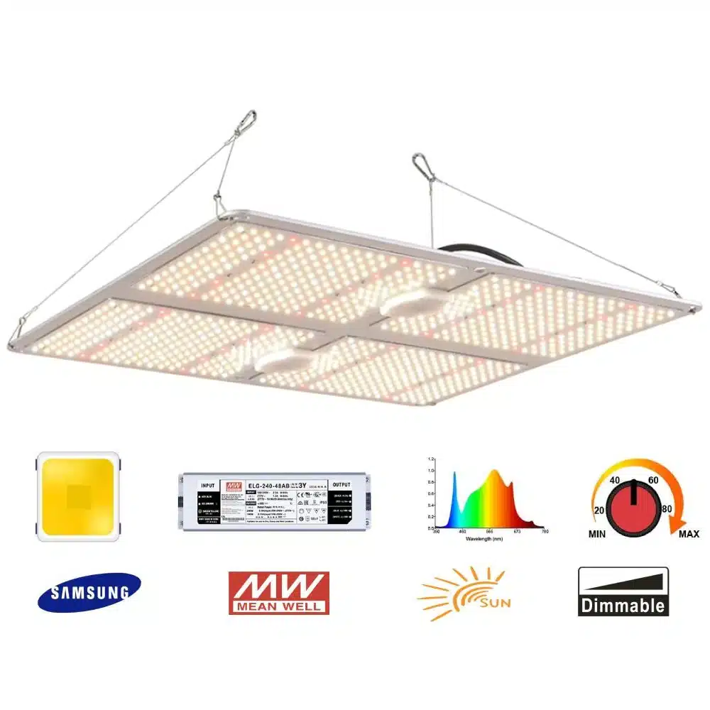 Samsung Full Spectrum LED Grow Light Quantum Board 450W 1 Samsung Full Spectrum LED Grow Light Quantum Board 450W