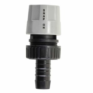 Snap-on Hose Connector 1/2″ to 15mm pipe