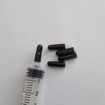 Syringe Plug End Cap Black