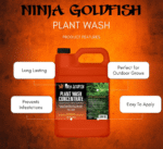 Ninja Goldfish Plant Wash - Defense & Health