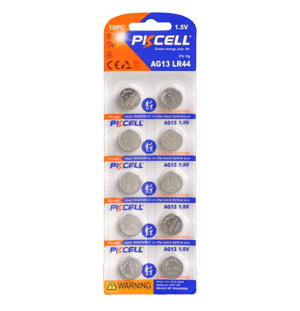 PK Cell AG13 LR44 Batteries Pack of 10PC